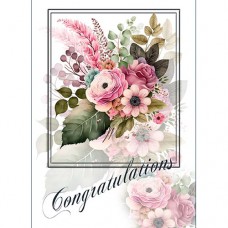 FLORAL BEAUTIES GREETING CARD Arrangement 11